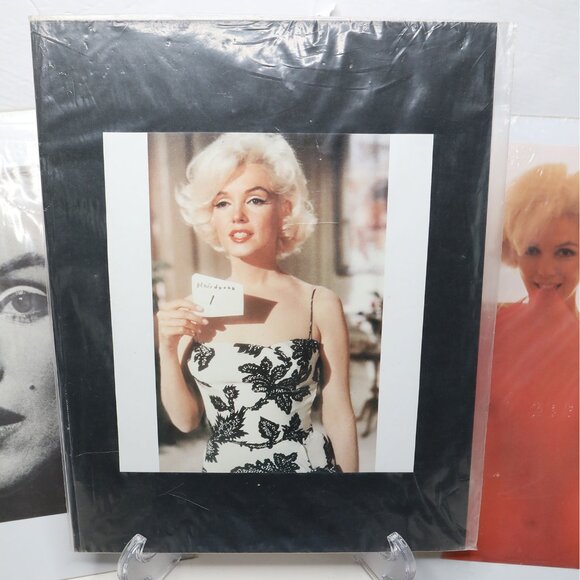 Vintage Marilyn Monroe Photo Prints Photograph Set Hollywood Glam LOT of 4 - Picture 9 of 9